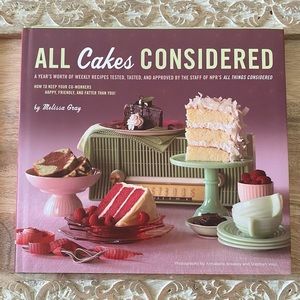 All Cakes Considered Hardcover Recipe Book
